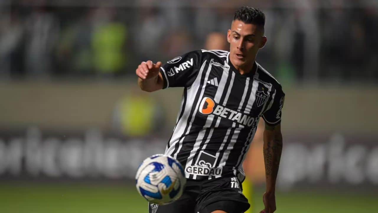 Cristian Pavón, do Atlético-MG. Possível reforço do Grêmio.