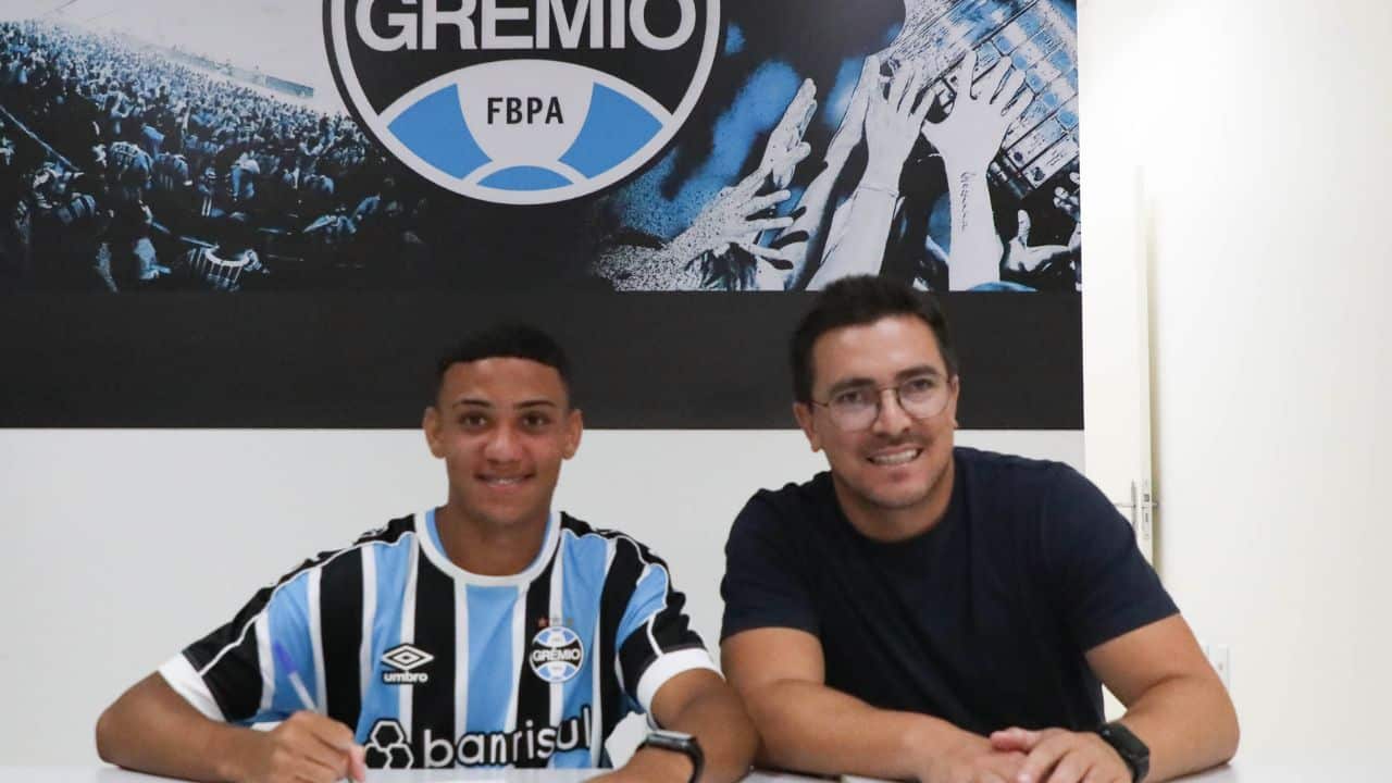 Grêmio Renovação Gustavo Nunes 