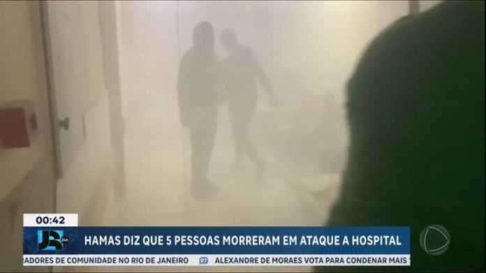 Hamas anuncia que ofensiva israelense em hospital teria matado cinco pacientes - JR 24H