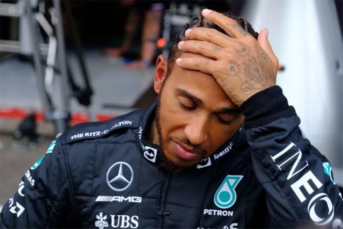 Hamilton teve divergências técnicas com a Mercedes