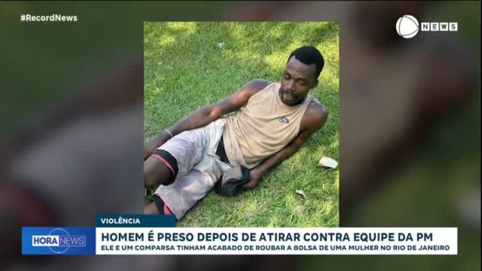 Homem é preso após atirar contra equipe da Polícia Militar - Notícias