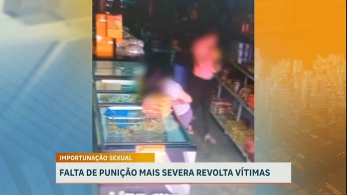 Homem flagrado assediando funcionária de supermercado é condenado em dois outros casos em BH