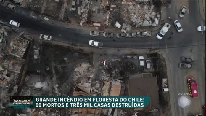 Incêndio no Chile deixa 99 mortos e mais de 3 mil casas destruídas - RecordTV