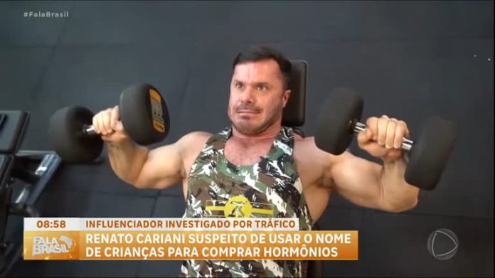 Influenciador Renato Cariani usava nomes de crianças para comprar hormônios de crescimento - RecordTV