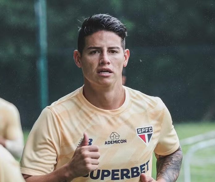 James Rodríguez cobra quantia milionária do São Paulo