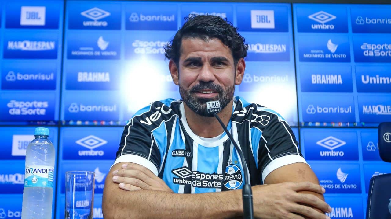 Apresentação Diego Costa Grêmio