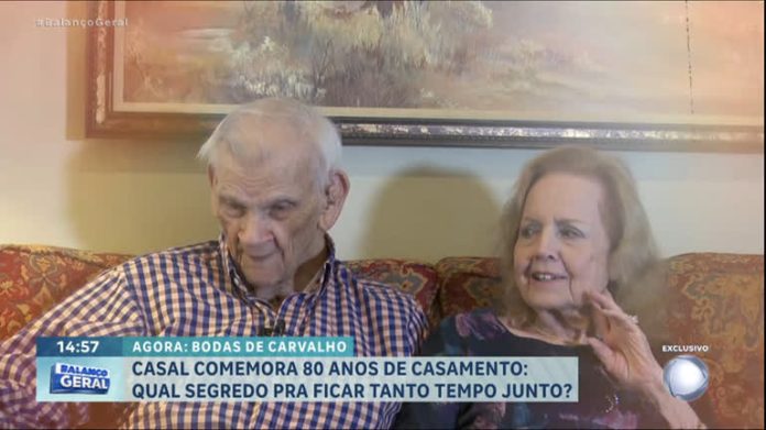 Juntos há 80 anos, casal revela qual segredo para um casamento duradouro - RecordTV