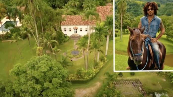 Lenny Kravitz coloca sua fazenda no Rio para alugar no Airbnb, com diária de R$ 18 mil