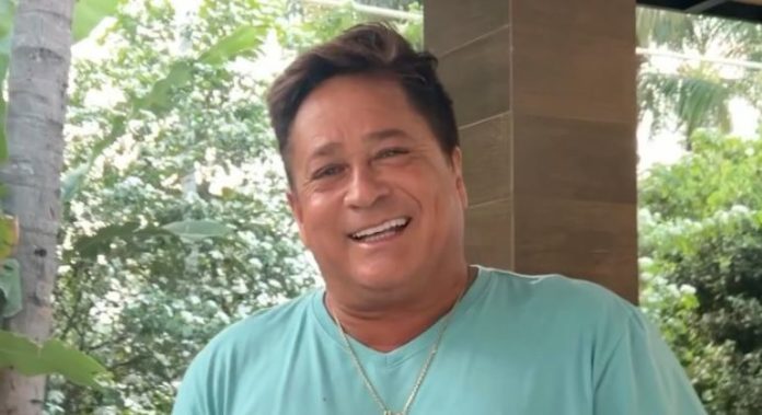 Leonardo quebra o dente durante pescaria e diz que a esposa jogou 