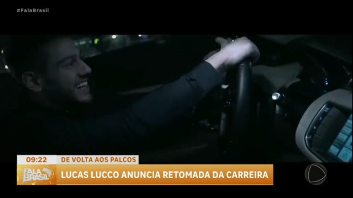 Lucas Lucco volta aos palcos após meses de afastamento para tratar bipolaridade - RecordTV