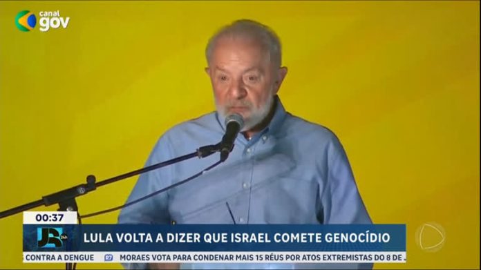 Lula acusa Israel de cometer genocídio em Gaza e é novamente alvo de críticas - JR 24H