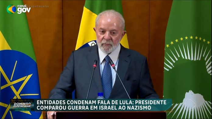 Lula compara guerra em Israel ao nazismo; entidades judaicas condenaram a fala do presidente - RecordTV