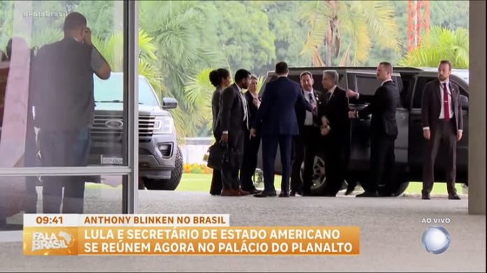 Lula encontra secretário de Estado dos EUA em Brasília - RecordTV