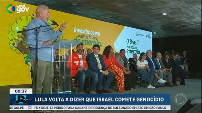 Lula volta a dizer que Israel comete genocídio em Gaza e é novamente alvo de críticas - JR 24H