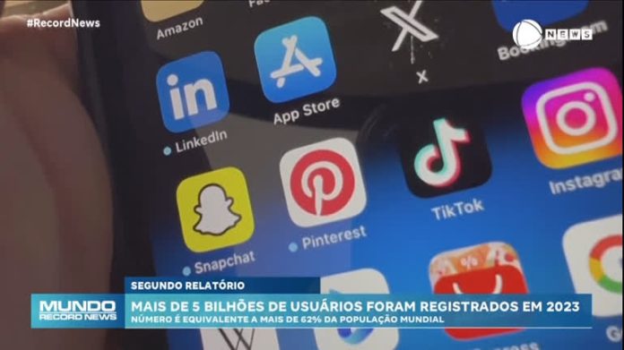 Mais de 5 bilhões de usuários estiveram ativos nas redes sociais durante 2023 - Notícias