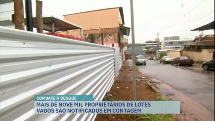 Mais de 9 mil donos de lotes vagos são notificados pela prefeitura de Contagem (MG) no combate contra dengue