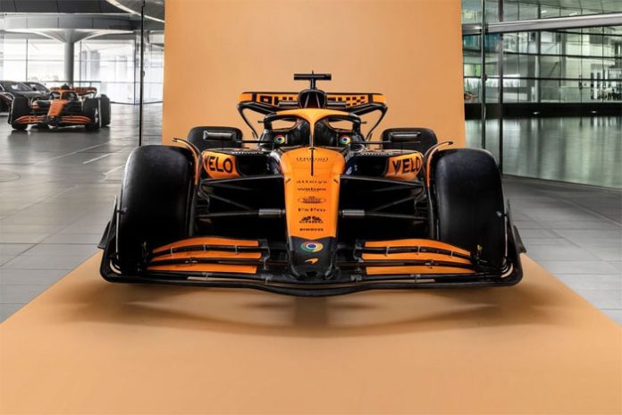 McLaren apresenta o MCL38 após lançamento da pintura