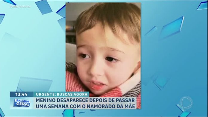 Menino de 3 anos desaparece após mãe mandá-lo para casa do namorado para ‘aprender a ser homem’ - RecordTV