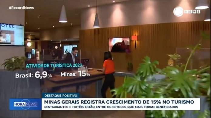 Minas Gerais registra crescimento de 15% na atividade turística em 2023