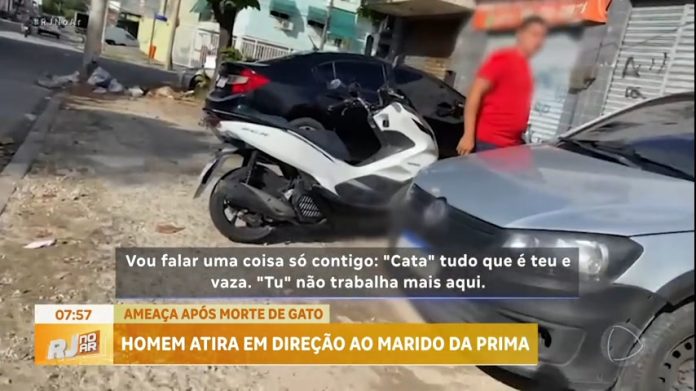 Morte de gato termina em ameça e tentativa de assassinato no Rio - Rio de Janeiro