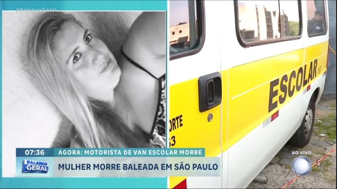 Motorista de van morre baleada quando saía para trabalhar em SP - RecordTV