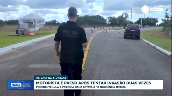 Motorista é preso após tentar invadir o Palácio da Alvorada duas vezes; PF investiga o caso - Notícias