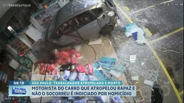 Motorista que atropelou rapaz e não o socorreu é indiciado por homicídio - RecordTV