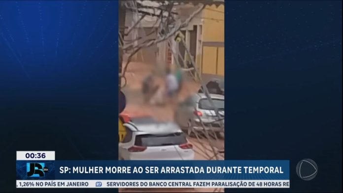 Mulher morre após ser arrastada por enxurrada no interior de São Paulo - JR 24H