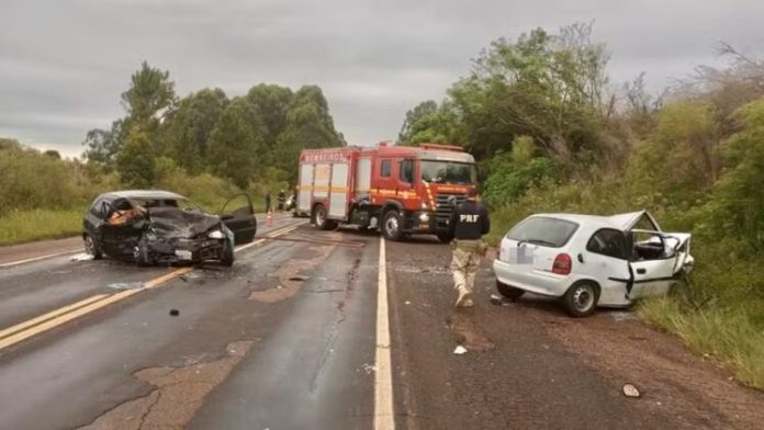 Mulher morre em colisão na BR-290 em Cachoeira do Sul