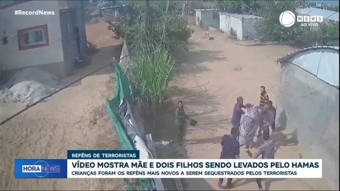 Novo vídeo mostra mãe e dois filhos sendo levados pelo Hamas, em 7 de outubro de 2023 - Notícias