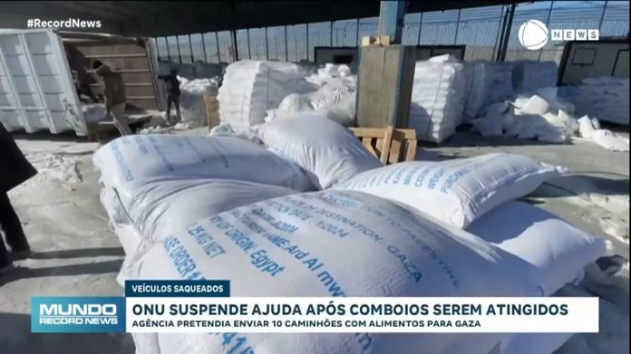 ONU suspende ajuda alimentar no norte de Gaza após comboios da entidade serem atingidos - Notícias