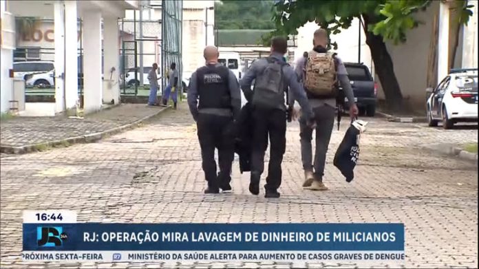 Operação mira empresas suspeitas de lavar dinheiro da maior milícia do Rio de Janeiro - JR 24H