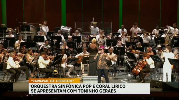 Orquestra Sinfônica Pop e Coral Lírico de MG se apresentam no Palácio das Artes