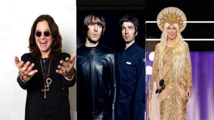 Ozzy Osbourne, Oasis, Cher, Sinéad O' Connor e Sade poderão entrar para o Hall da Fama do Rock