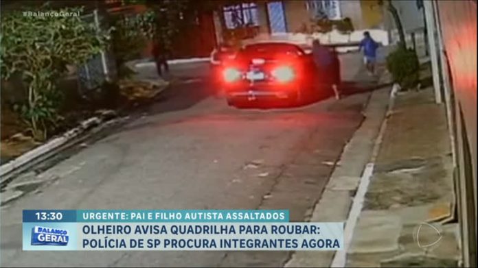 Pai e filho autista são assaltados na zona norte de SP - RecordTV