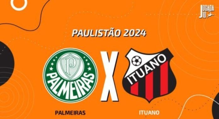 Palmeiras x Ituano, AO VIVO, coma Voz do Esporte, às 19h30 - Esportes