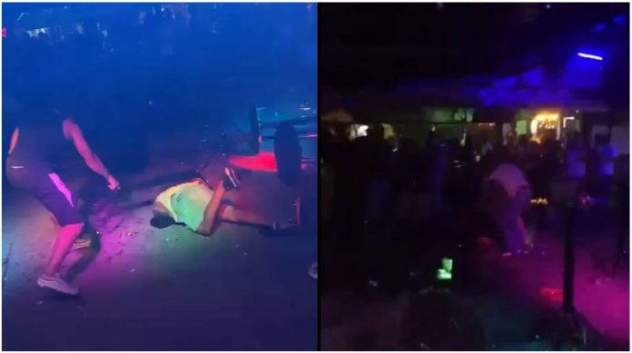 Pancadaria em bar de Itabira (MG) termina com homem ferido após ser atingido por suporte de mesa