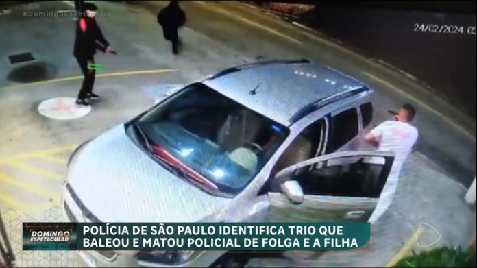 Polícia de SP identifica suspeitos de matar um PM e a filha dele na frente de uma farmácia - RecordTV