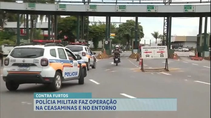 Polícia Militar realiza operação para inibir prática de furtos em Contagem (MG)