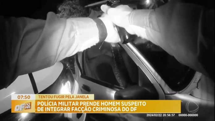 Polícia prende homem suspeito de integrar facção criminosa do DF - Brasília