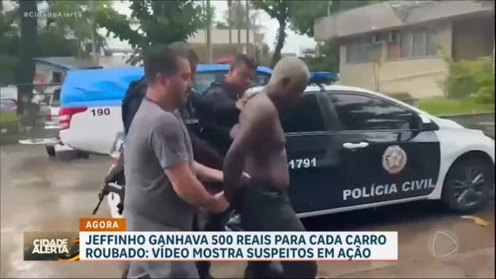 Polícia prende um dos maiores ladrões de carro do Rio de Janeiro; vídeo mostra ação do suspeito - RecordTV