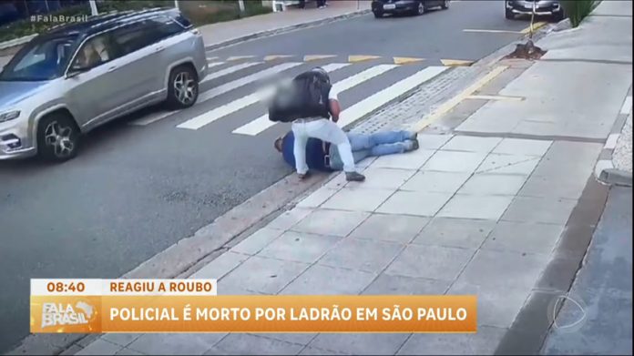 Policial é assassinado por bandido após reagir a roubo - RecordTV