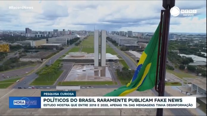 Políticos do Brasil raramente publicam fake news; confira dados - Notícias
