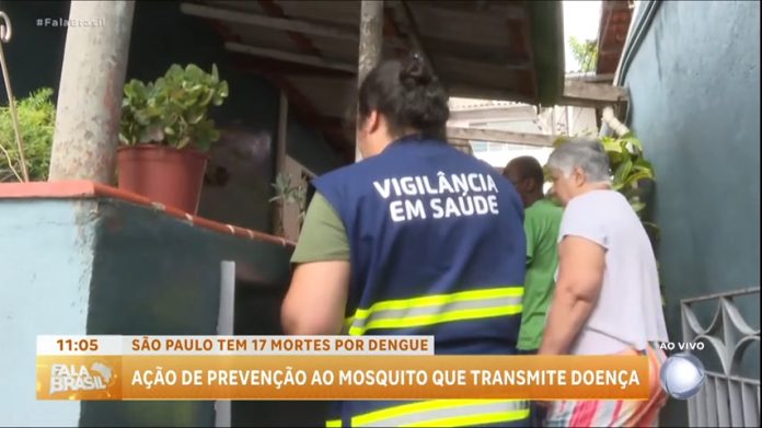 Prefeitura de SP realiza ação de prevenção ao mosquito que transmite a dengue - RecordTV