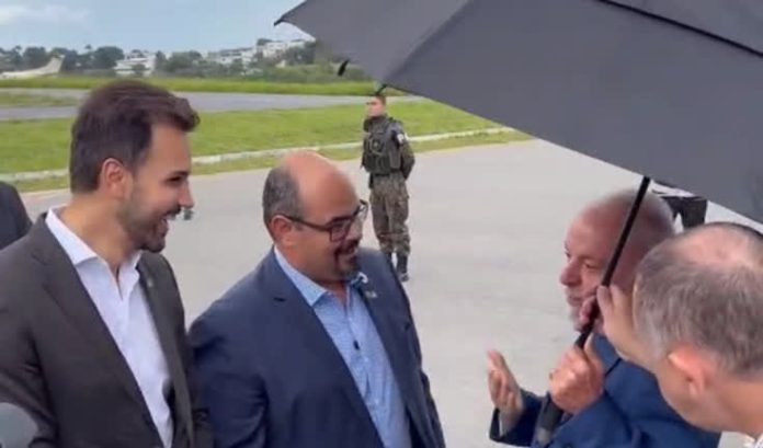 Presidente Lula (PT) participa de evento ao lado de primeira-dama no Minascentro em BH