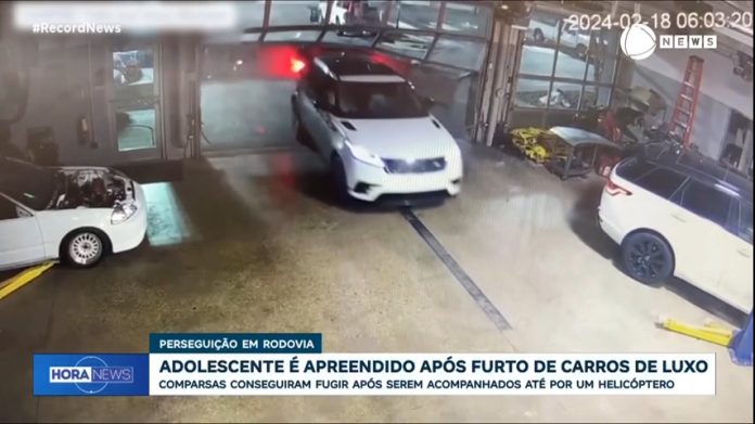 Quadrilha de adolescentes rouba nove carros de luxo, nos EUA - Notícias