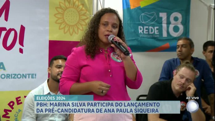 Rede Sustentabilidade lança pré-candidatura da deputada Ana Paula Siqueira para prefeitura de BH