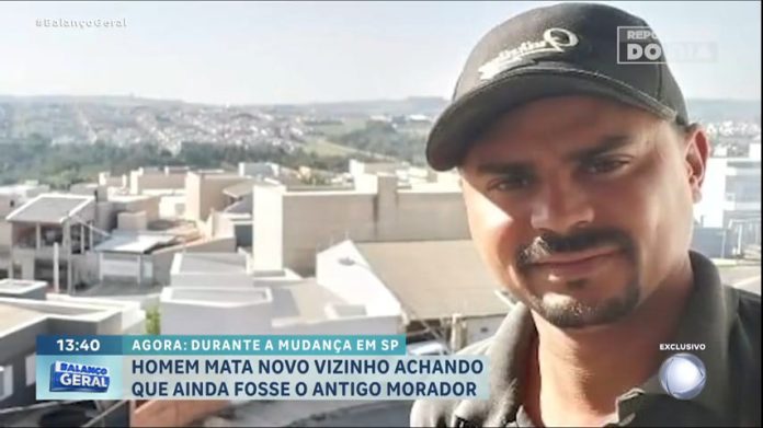 Reportagem do Dia : Homem que matou vizinho por engano é procurado pela polícia - Balanço Geral