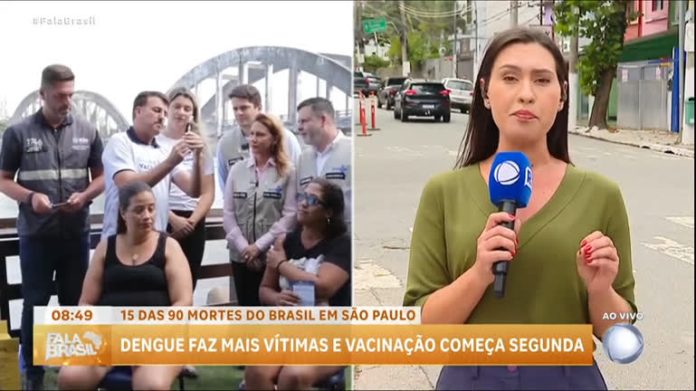 São Paulo começa vacinação contra dengue por região mais afetada pela doença - RecordTV