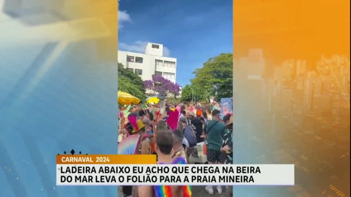 Sem trio elétrico, bloco Ladeira Abaixo retoma Carnavais antigos de BH